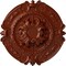 Ekena Millwork Southampton Ceiling Medallion (Fits Canopies up to 2 3/4"), 16 3/8"OD x 1 3/4"P, Firebrick CM17SOFIF - alternate 1